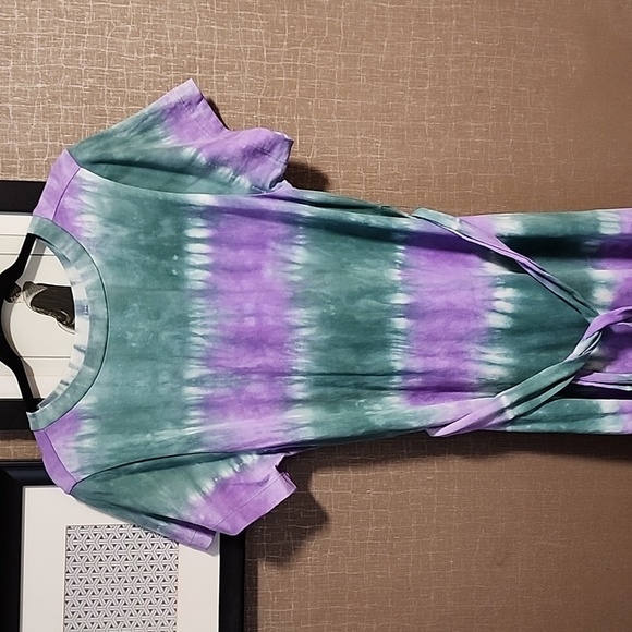 Whit Two Tie Dye Maxi Dress - Picture 5 of 12